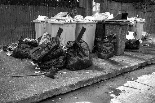 House Clearance team at work in Barbican