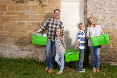 Community recycling initiative in Barbican