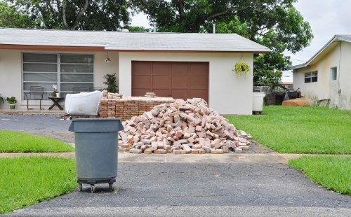 Barbican residents utilizing clearance services for their homes