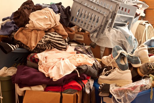 Business professionals managing waste in Barbican office
